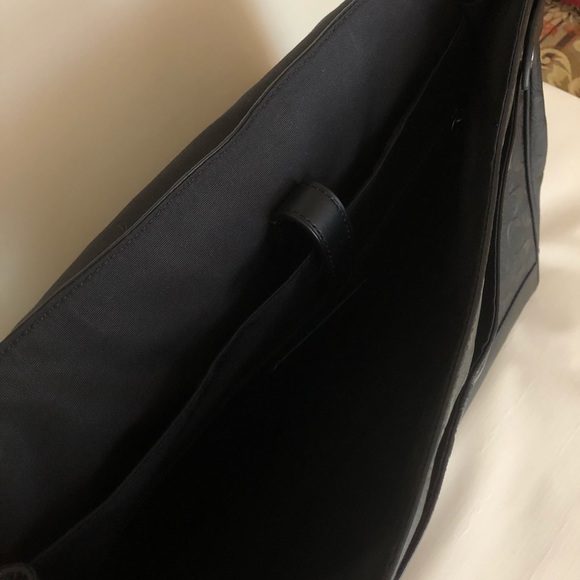 COACH Hudson Messenger Signature Black Leather - Picture 5 of 7